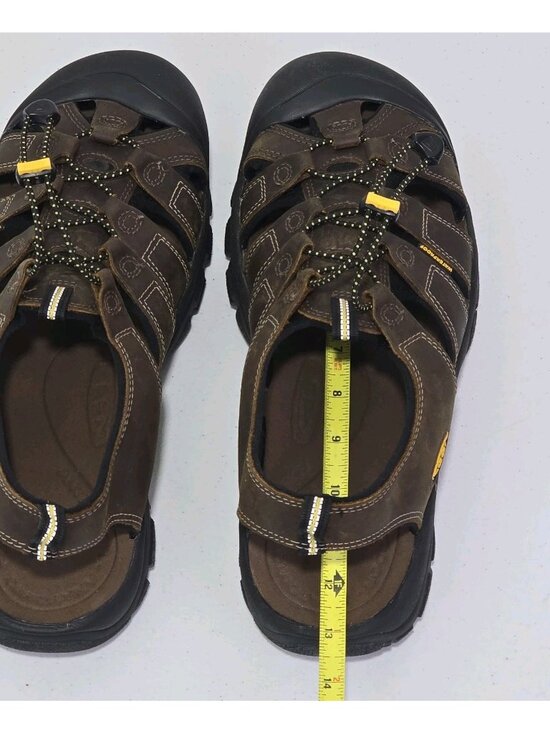 KEEN Newport Brown Leather Outdoor Sandal Men\'s Size 16 US (NWOB) main image 11